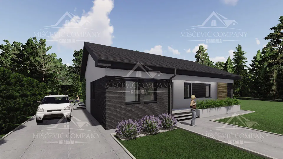Montažna kuća Tip 142, 142 m², Miščević Company
