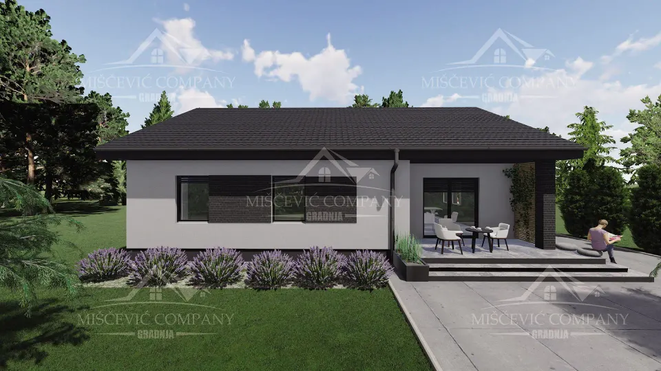 Montažna kuća Tip 142, 142 m², Miščević Company