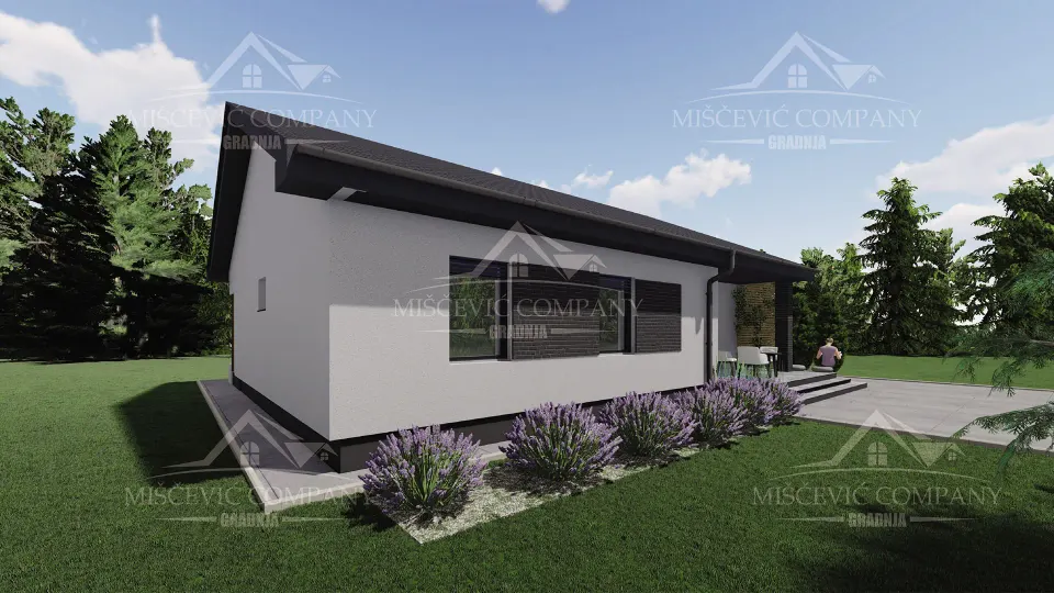 Montažna kuća Tip 142, 142 m², Miščević Company