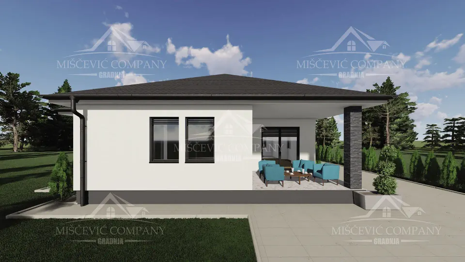 Montažna kuća Tip 170, 170 m², Miščević Company