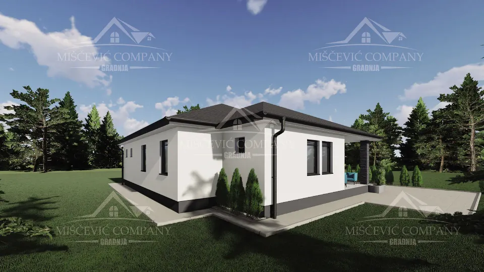 Montažna kuća Tip 170, 170 m², Miščević Company