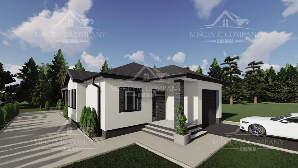 Montažna kuća Tip 170, 170 m², Miščević Company
