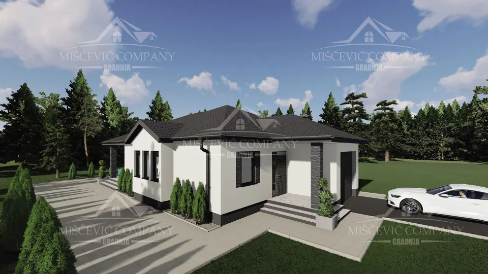 Montažna kuća Tip 170, 170 m², Miščević Company