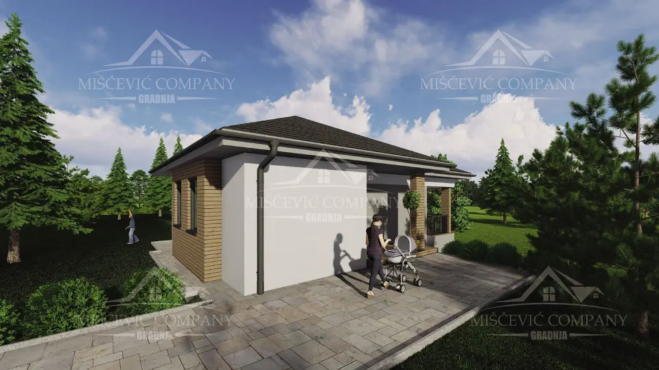 Montažna kuća Tip 94, 94 m², Miščević Company