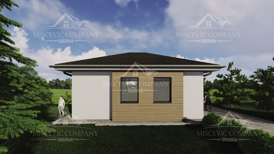 Montažna kuća Tip 94, 94 m², Miščević Company