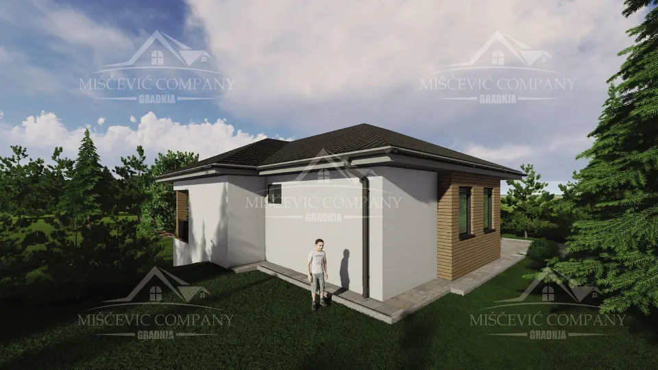 Montažna kuća Tip 94, 94 m², Miščević Company