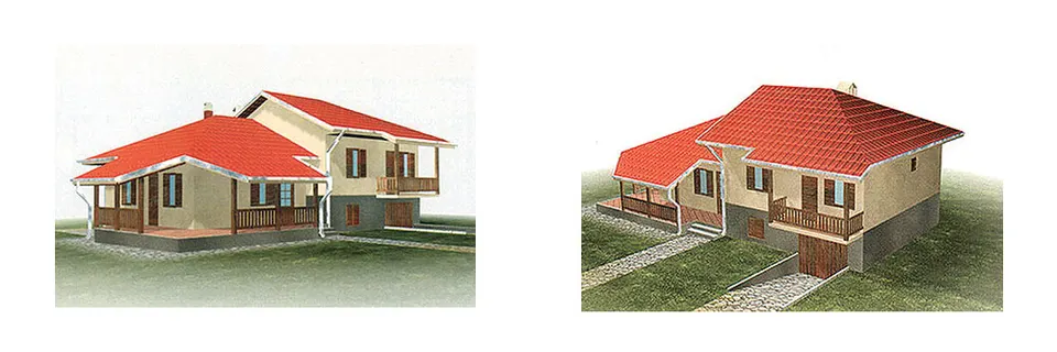 Montažna kuća Tip 117, 117 m², MK Rudak