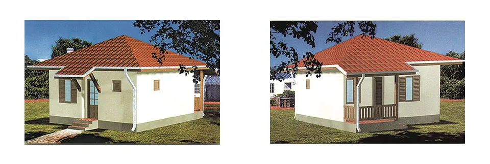 Montažna kuća Tip 40, 40 m², MK Rudak