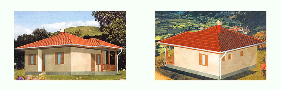 Montažna kuća Tip 59, 59 m², MK Rudak