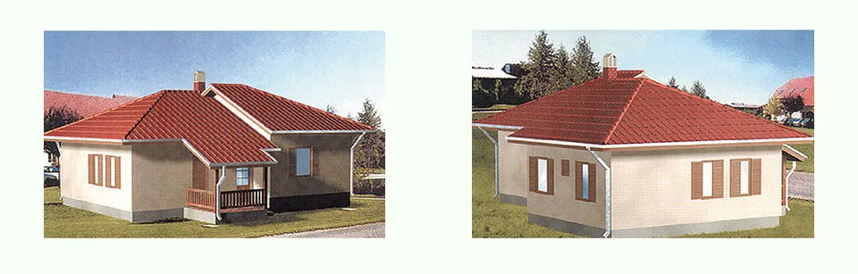 Montažna kuća Tip 81, 81 m², MK Rudak
