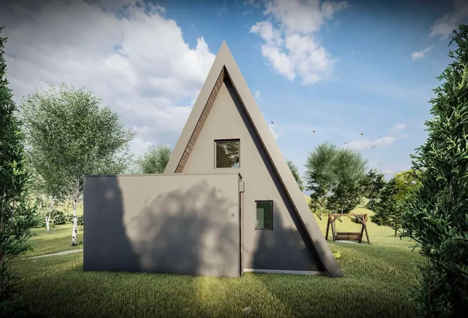 Montažna kuća A-FRAME, 70 m², Montažne kuće Šehić