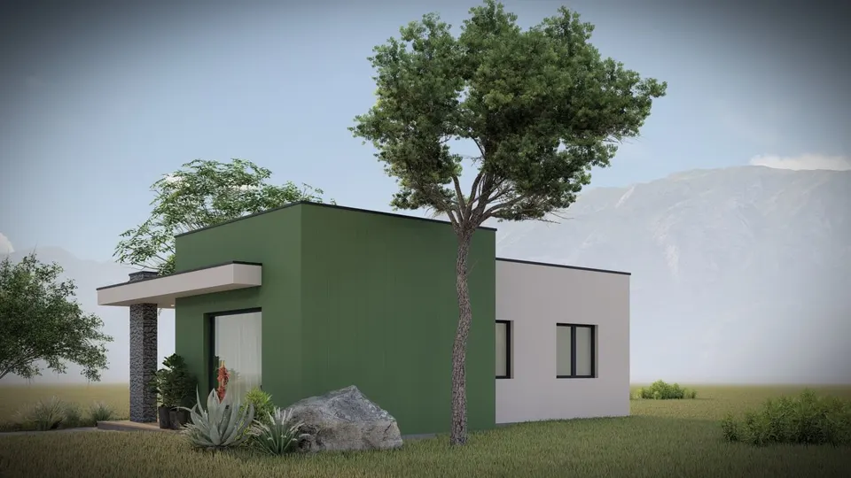 Montažna kuća Casa Verde, 54 m², Montažne kuće Šehić