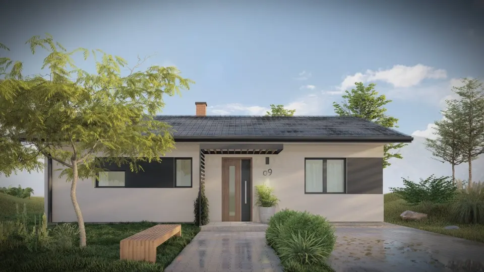 Montažna kuća DUO 88, 88 m², Montažne kuće Šehić