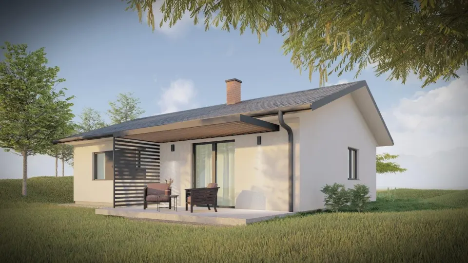 Montažna kuća DUO 88, 88 m², Montažne kuće Šehić
