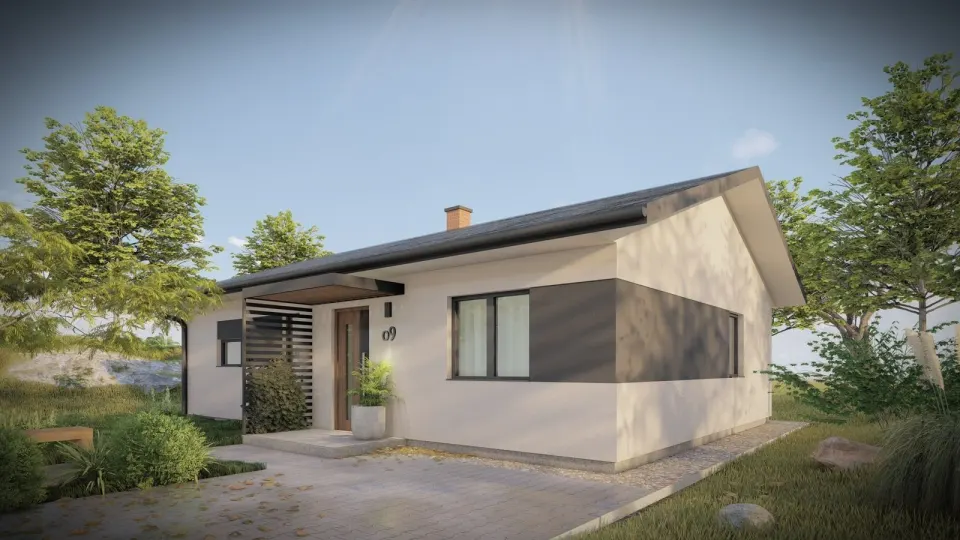 Montažna kuća DUO 88, 88 m², Montažne kuće Šehić