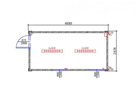 Montažna kuća Stambeni kontejner MB16, 15 m², MobilBox d.o.o.