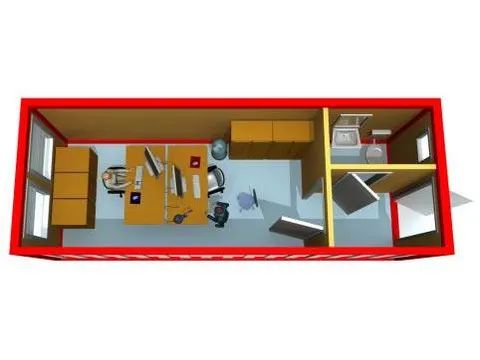 Montažna kuća Stambeni kontejner MB25, 15 m², MobilBox d.o.o.