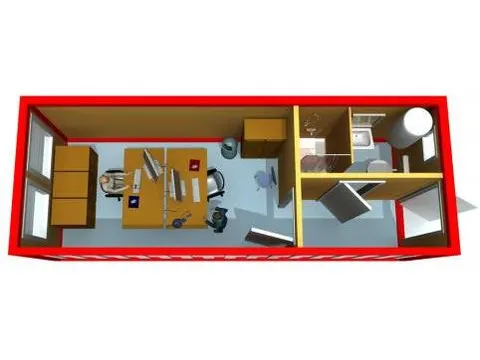 Montažna kuća Stambeni kontejner MB26, 15 m², MobilBox d.o.o.