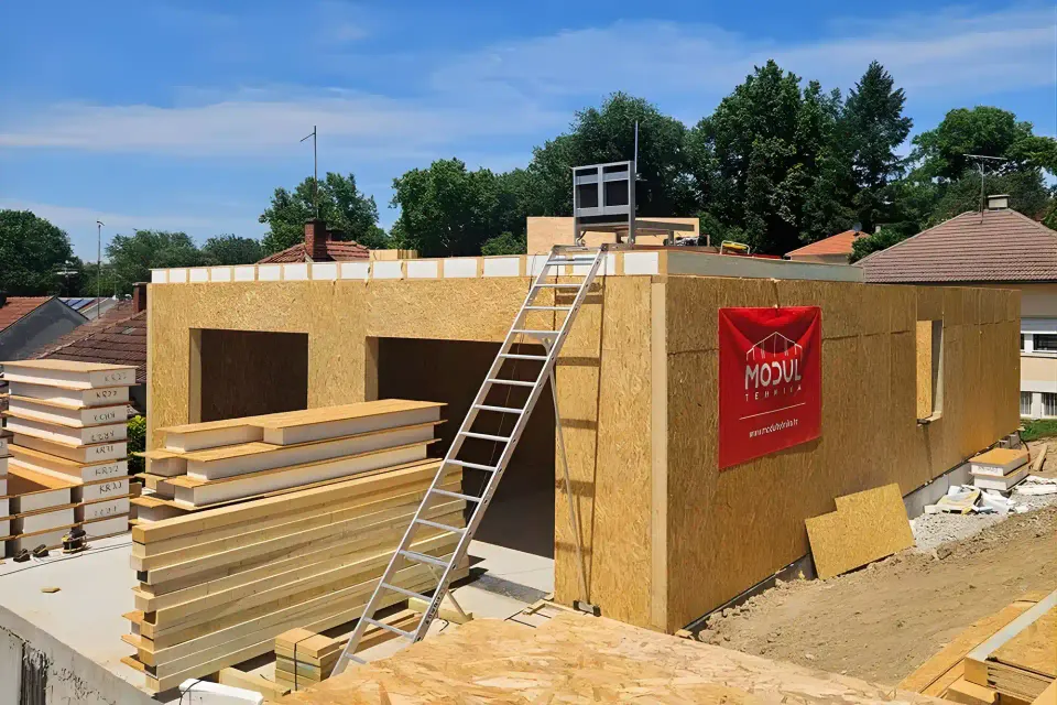 Montažna kuća Primjer visoki roh-bau 120 m², 120 m², Modul tehnika