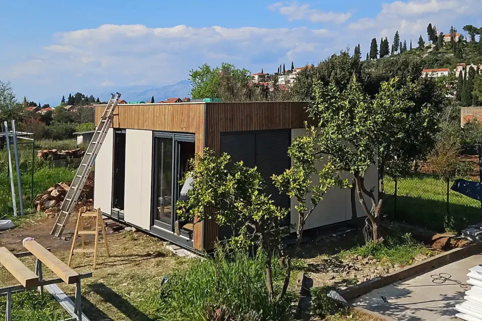 Montažna kuća Primjer visoki roh-bau 120 m², 120 m², Modul tehnika