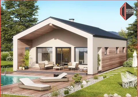 Montažna kuća MDA 112B, 136 m², Modular Design Architects