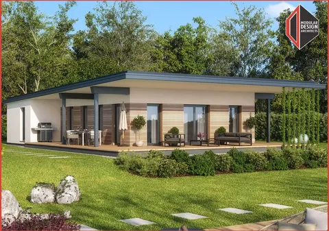 Montažna kuća MDA 121C, 177 m², Modular Design Architects