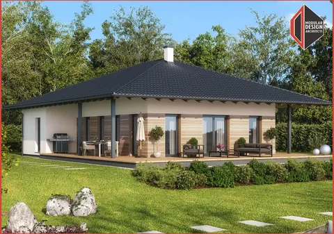Montažna kuća MDA 121D, 177 m², Modular Design Architects