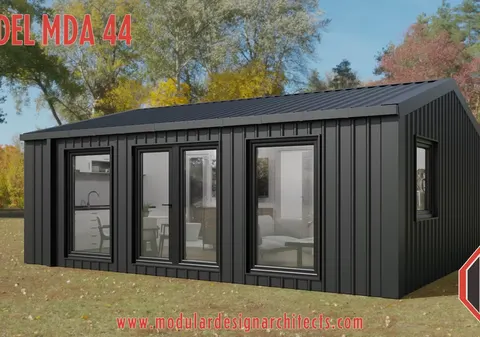 Montažna kuća MDA 44, 44 m², Modular Design Architects