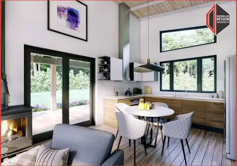 Montažna kuća MDA 88, 153 m², Modular Design Architects