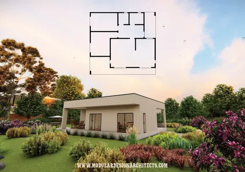 Montažna kuća MDA M26, 119 m², Modular Design Architects