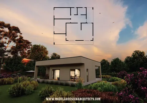 Montažna kuća MDA M26, 119 m², Modular Design Architects