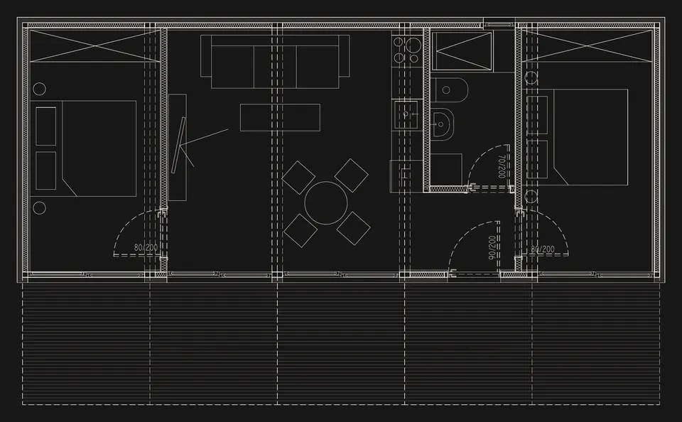 Osnova: Modular Houses M88, 88 m²