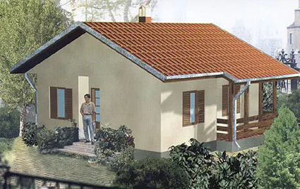 Montažna kuća Modulus objekat 50 100m2, 75 m², Modulus