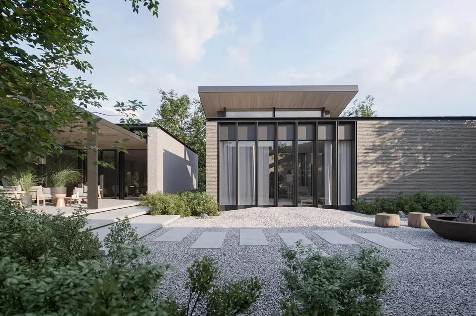 Montažna kuća CLT individualni, 100 m², MODULUXE