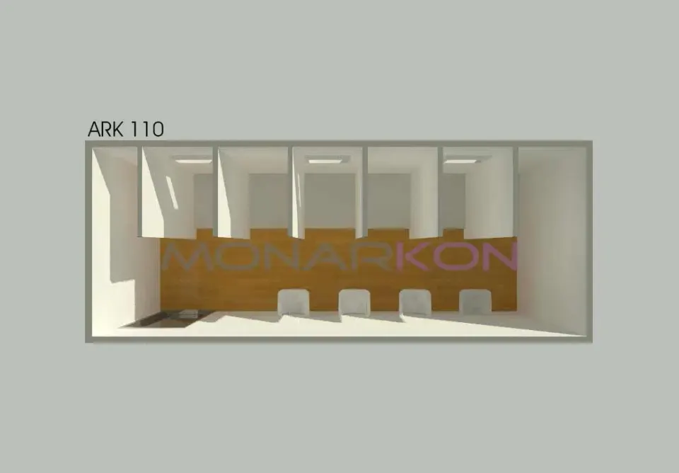 Montažna kuća Stambeni kontejner ARK 605, 15 m², Monarkon