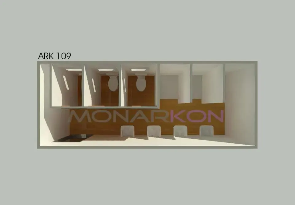 Montažna kuća Stambeni kontejner ARK 605, 15 m², Monarkon