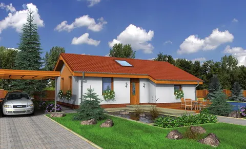 Montažna kuća Bungalow 10, 10 m², Monthaus (Montažne kuće Jevtić)