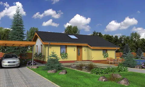 Montažna kuća Bungalow 10, 10 m², Monthaus (Montažne kuće Jevtić)