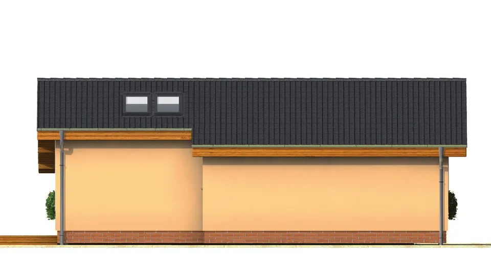 Montažna kuća Bungalow 10, 10 m², Monthaus (Montažne kuće Jevtić)