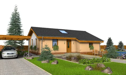Montažna kuća Bungalow 10, 10 m², Monthaus (Montažne kuće Jevtić)
