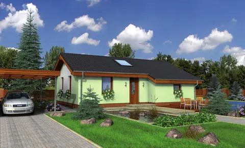 Montažna kuća Bungalow 10, 10 m², Monthaus (Montažne kuće Jevtić)