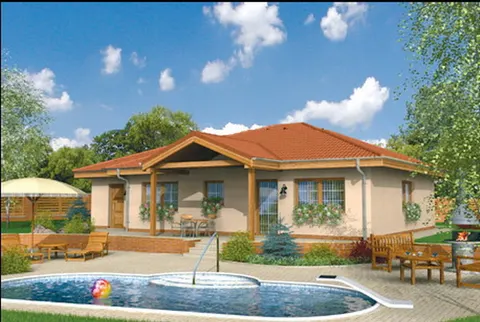 Montažna kuća Bungalow 12, 12 m², Monthaus (Montažne kuće Jevtić)
