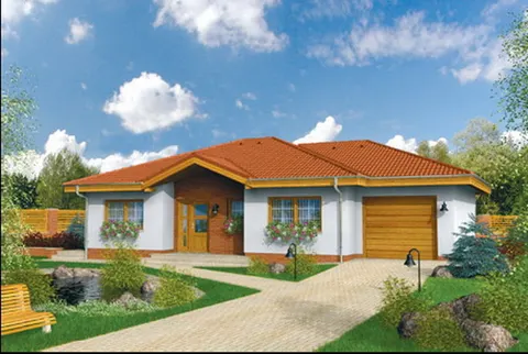 Montažna kuća Bungalow 12, 12 m², Monthaus (Montažne kuće Jevtić)