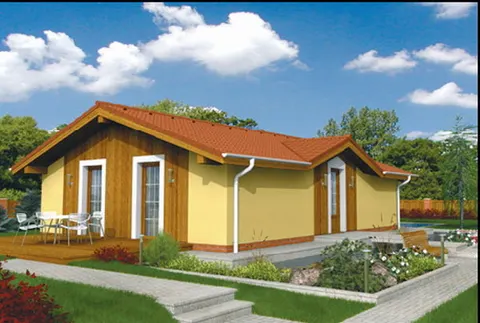 Montažna kuća Bungalow 13, 13 m², Monthaus (Montažne kuće Jevtić)