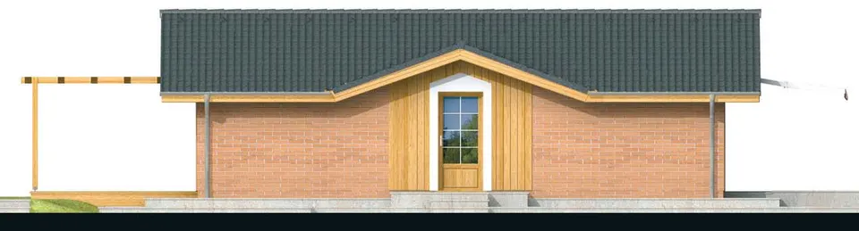 Montažna kuća Bungalow 13, 13 m², Monthaus (Montažne kuće Jevtić)