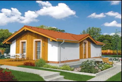 Montažna kuća Bungalow 13, 13 m², Monthaus (Montažne kuće Jevtić)