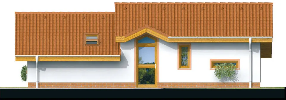 Montažna kuća Bungalow 14, 14 m², Monthaus (Montažne kuće Jevtić)