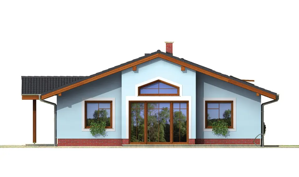 Montažna kuća Bungalow 15, 15 m², Monthaus (Montažne kuće Jevtić)