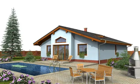 Montažna kuća Bungalow 15, 15 m², Monthaus (Montažne kuće Jevtić)