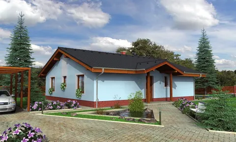 Montažna kuća Bungalow 15, 15 m², Monthaus (Montažne kuće Jevtić)